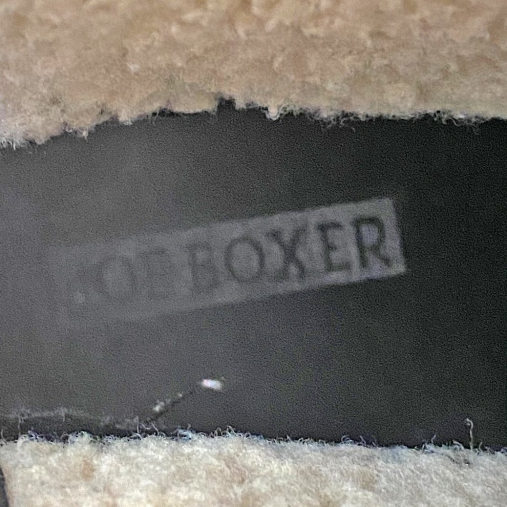 Joe Boxer Quilted Mid-Calf Black Boots Women's Size 6 Lace Up with Back Zippers - Picture 9 of 10